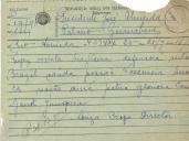 Telegrama de Sousa Bispo para António José de Almeida.