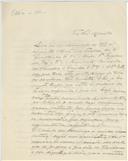 Carta de Joaquim Baú para António José de Almeida