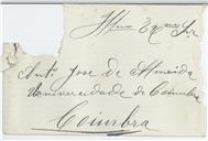 Carta de Francisco Almeida para António José de Almeida