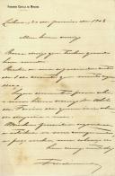 Carta de Fernando Catela de Miranda para [António José de Almeida].