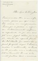 Carta de Ricardo Pais Gomes para António José de Almeida