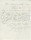 Carta de João de Almeida para o tio [António José de Almeida]