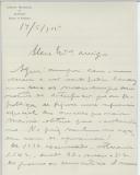 Carta de Manuel Rebelo Moniz para António José de Almeida