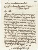 Cópia da carta de António José de Almeida para Manuel Jorge Bachá