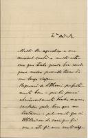 Carta de Júlio A. Henriques para [António José de Almeida].