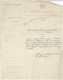 Cópia de telegrama de António José de Almeida para Boselli