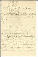 Carta de João G. Silveira para António José de Almeida.