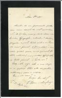 Carta de Francisco Fernandes Costa.