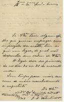 Carta de J. A. Valente dos Santos para [António José de Almeida].