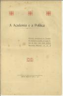 A Academia e a Política