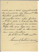 Carta de Manuel António das Neves para António José de Almeida