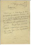 Rascunho de artigo de imprensa [de António José de Almeida].