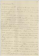 Rascunho de carta de António José de Almeida para José António de Almeida.