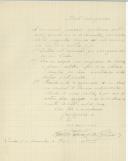 Carta de Vasco Dias Martins G (?) para António José de Almeida