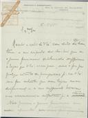 Carta de António José de Almeida.