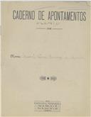 Caderno de Apontamentos Poéticos de Maria Teresa Queiroga de Almeida