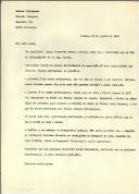 Carta remetida por Francisco da Costa Gomes a Matias Villamuera