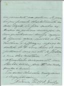 Carta de António Guedes de Gouveia para António José de Almeida.