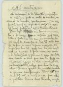 Carta de Paulus para António José de Almeida