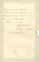 Carta de Francisco Fernandes Costa para [António José de Almeida].