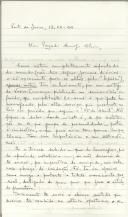 Carta de Laureano M. Barros para Francisco Costa Gomes