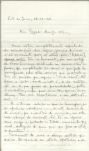 Carta de Laureano M. Barros para Francisco Costa Gomes