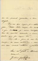 Carta de Justino José Ribeiro para [António José de Almeida].