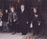 Fotografia de António de Spínola e D. Maria Helena Monteiro de Barros, em Espanha