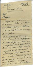 Rascunho de artigo de imprensa [de António José de Almeida].