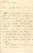 Carta de [Eduardo Pedro da Silva] para António José de Almeida.