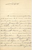 Carta de Cassiano Augusto M. Ribeiro para António José de Almeida.