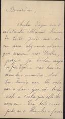 Carta de Elzira Dantas Machado para Bernardino Machado