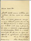 Carta de Abílio Xavier Correia [para António José de Almeida].