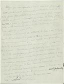 Rascunho de carta de António José de Almeida para Oficina Seara da Luz