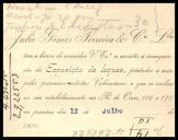 Convite de Júlio Gomes Fereira & C.ª Lda. para [António José de Almeida].