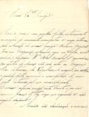 Carta de Carlos H. Cortes (?) para [António José de Almeida].