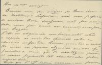 Tradução de notas taquigráficas de discurso de António José de Almeida.