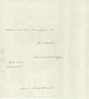 Carta do Cardeal Patriarca para António José de Almeida