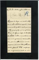 Carta de Eugénia dos Santos e Silva para António José de Almeida