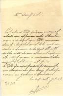 Carta de A. para [António José de Almeida].