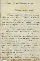 Carta de Francisco Matos Mantero (?) [para António José de Almeida].