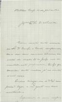 Carta de Francisco Marques de Oliveira para António José de Almeida