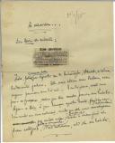 Rascunho de artigo de imprensa [de António José de Almeida].