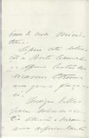 Carta de Manuel de Arriaga para António José de Almeida.
