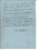 Rascunhos de poema e de artigo de imprensa [de António José de Almeida].