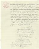 Carta de Jaime Cerqueira, Manuel Pereira da Costa, Francisco Bernardo Dias e outros para [António José de Almeida].