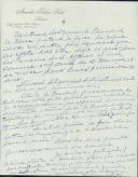 Carta de Nevada de Bragança para António José de Almeida.