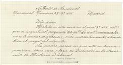 Carta de José António de Almeida para António José de Almeida