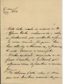 Carta de António Guilhermino Lopes para [António José de Almeida].