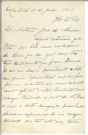 Carta de José Fernandes para António José de Almeida